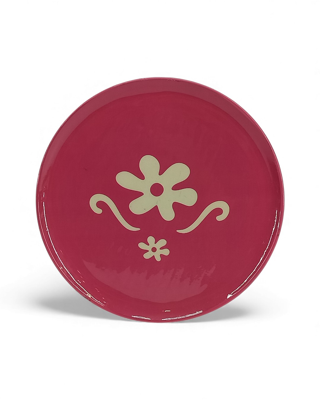 Central Botanical Scroll Accent Plate