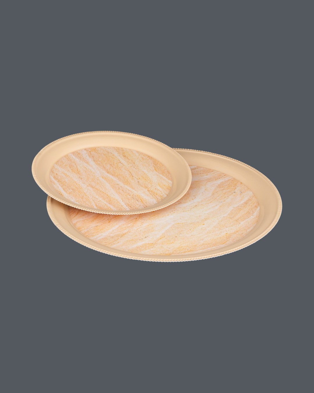 Serene Shores Desert Dune Wave Plate