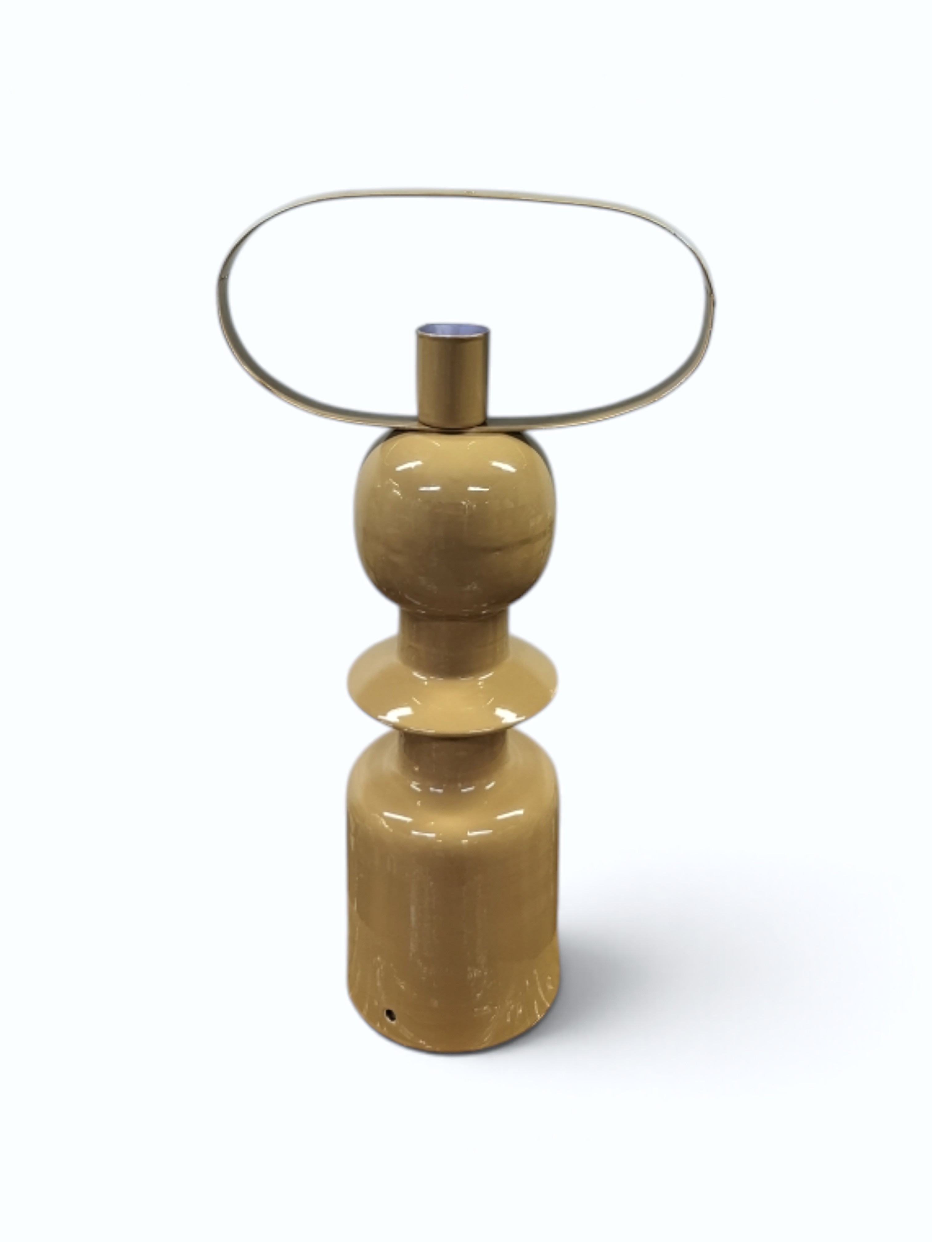 Mustard Yellow Oval Harp Base