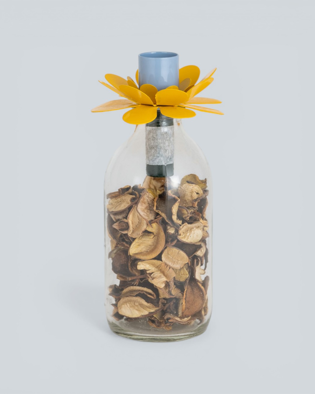 Playful Living Floral Yellow & Slate Blue Holder