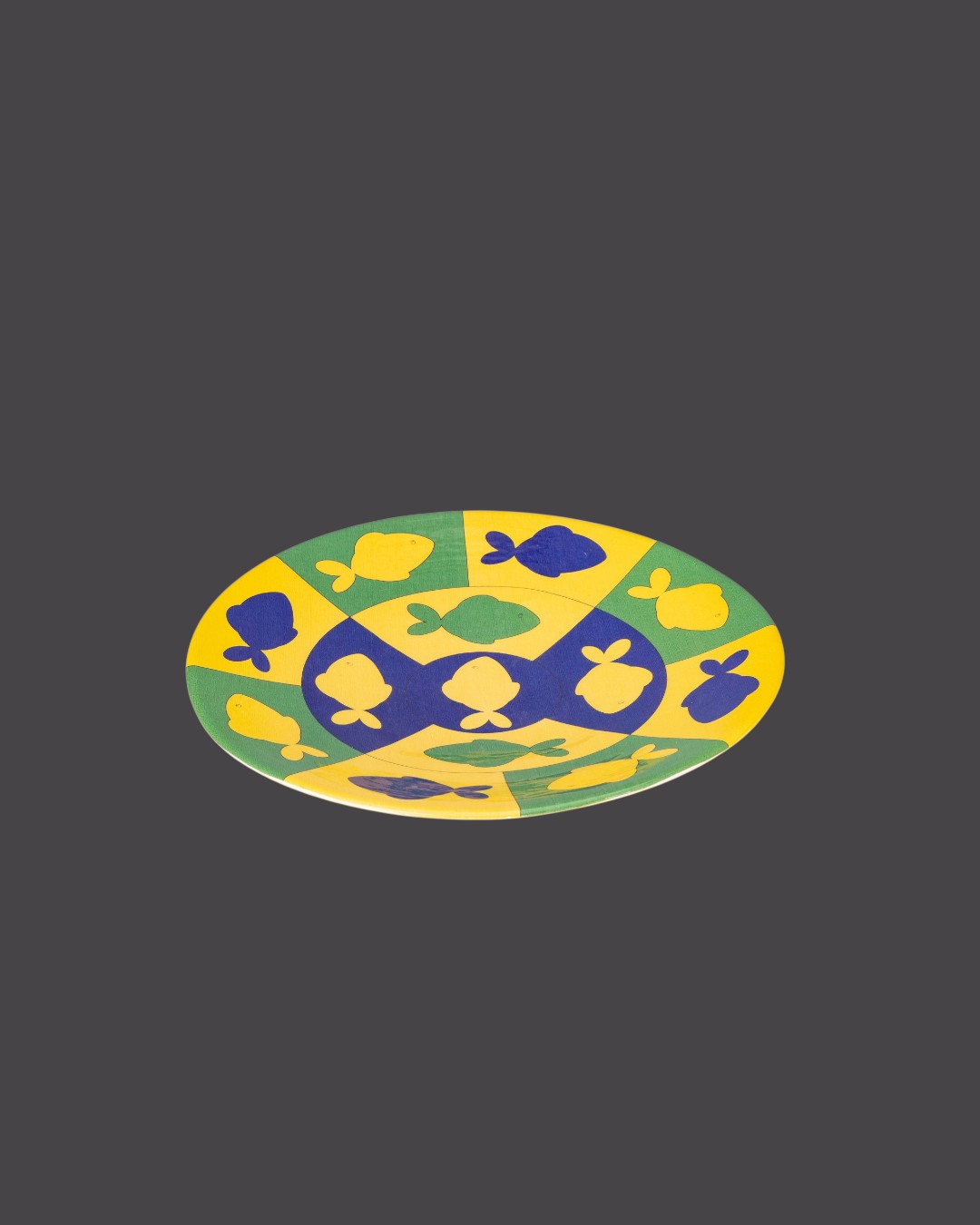Child's Play Aquatic Mosaic Circular Wall Tray