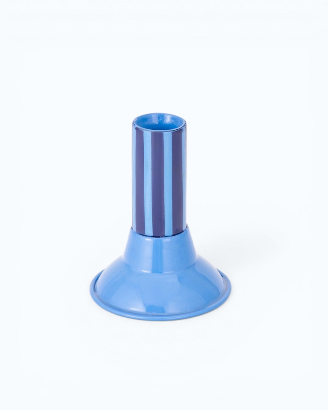 Joyful Stripes Bell-Base Blue Holder