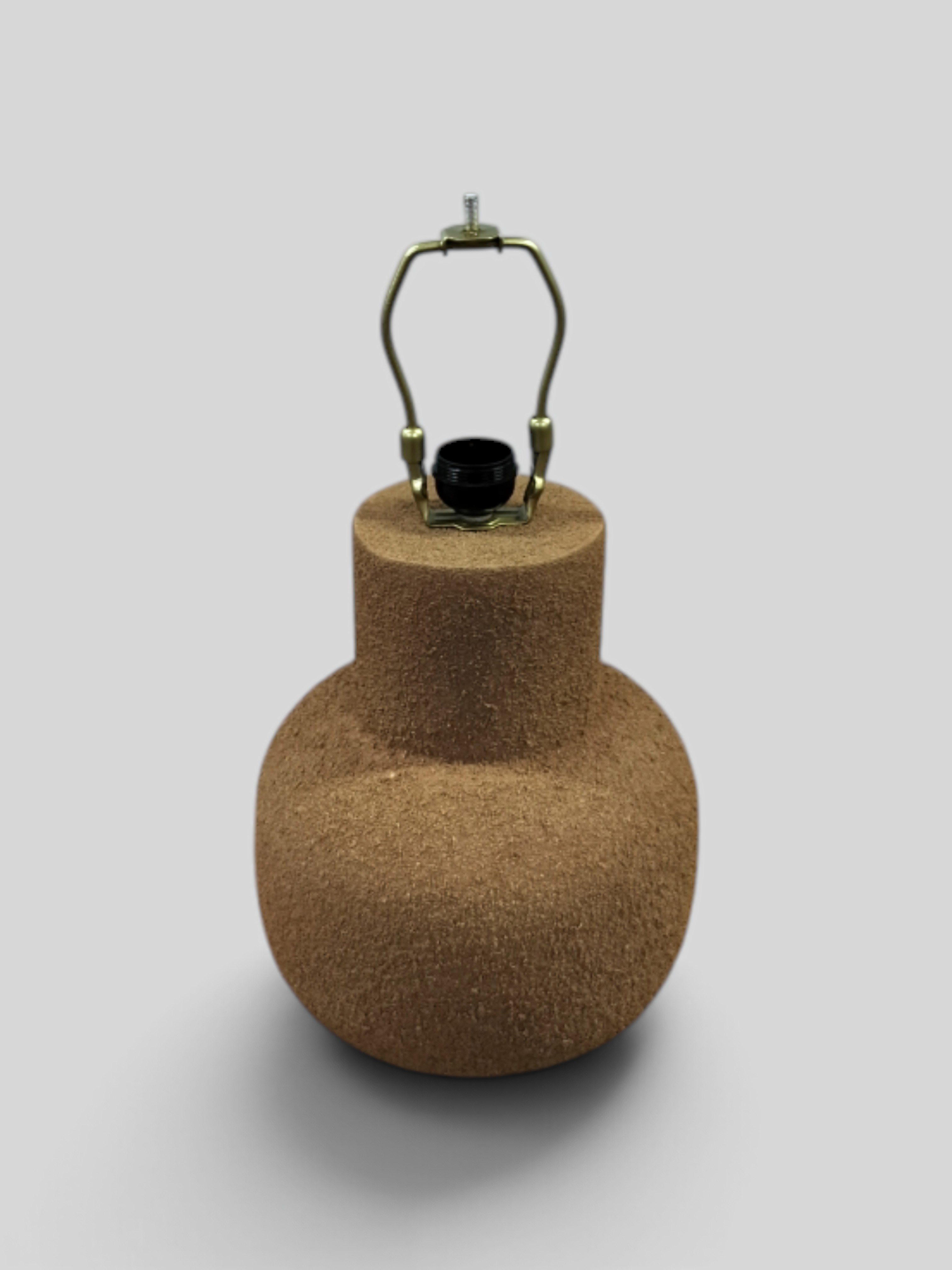 Terracotta Textured Arch Lamp Base