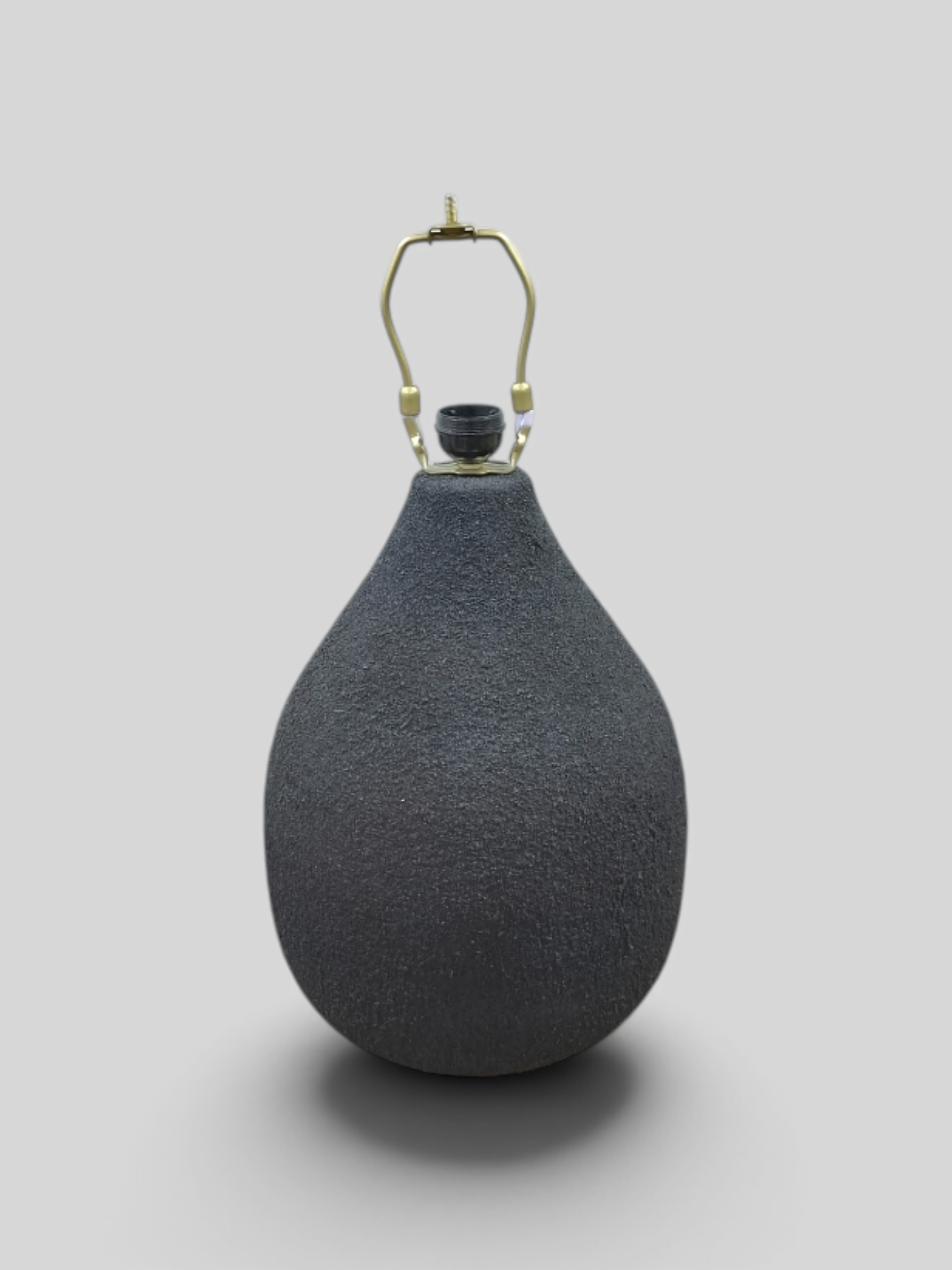Charcoal Textured Lamp Base