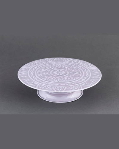 Lavender Mandala Cake Stand