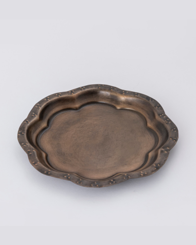 Minimalist Bronze Brass Antique Plate