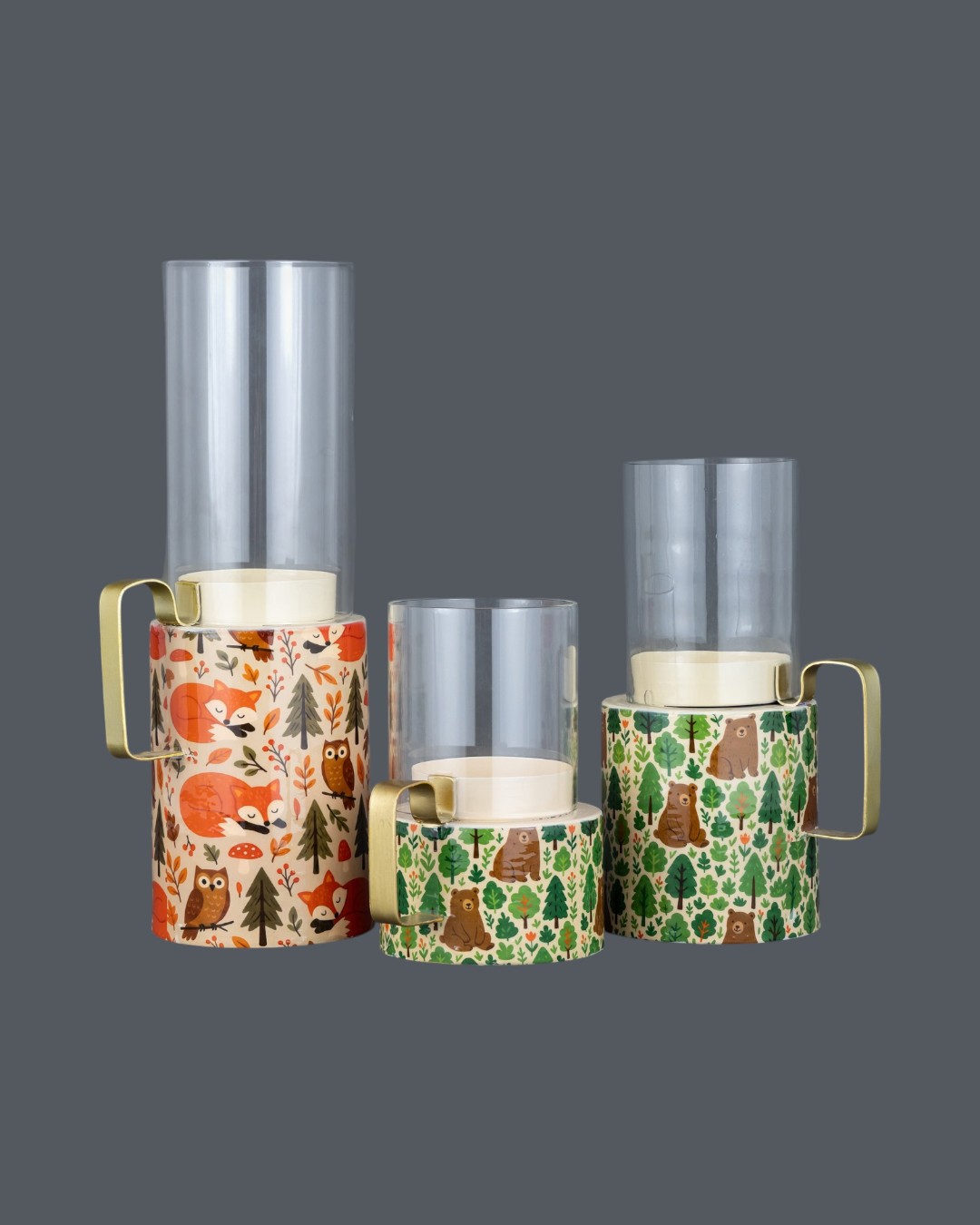 Deep Woods Bear Candle Sleeve