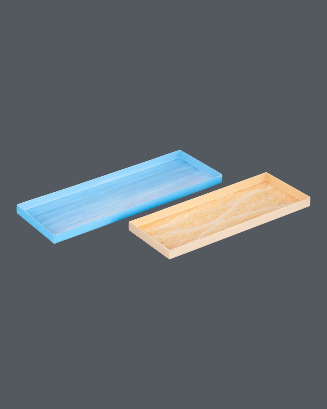 Serene Shores Sandstone Rectangular Tray