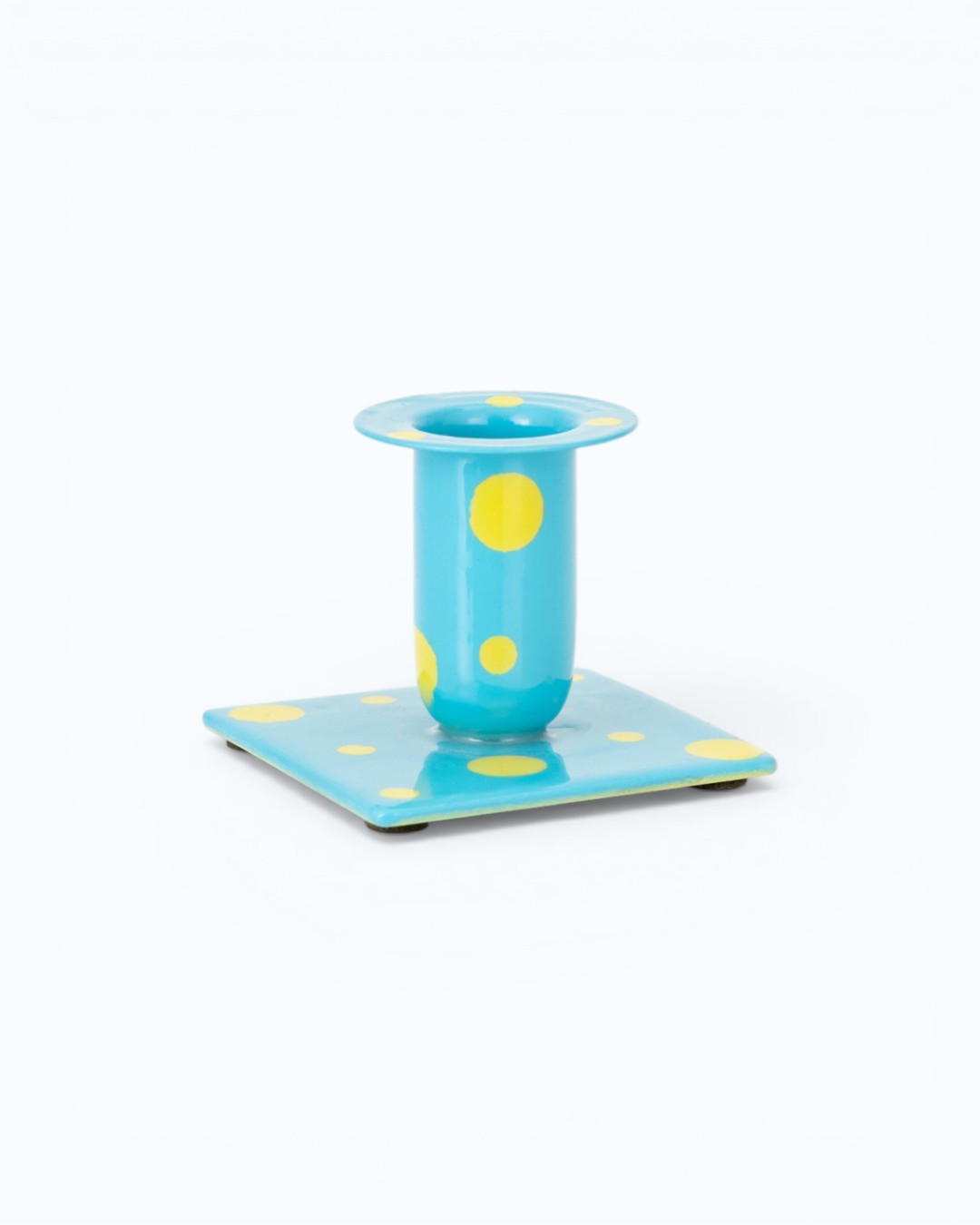 Playful Dots Azure Square Base