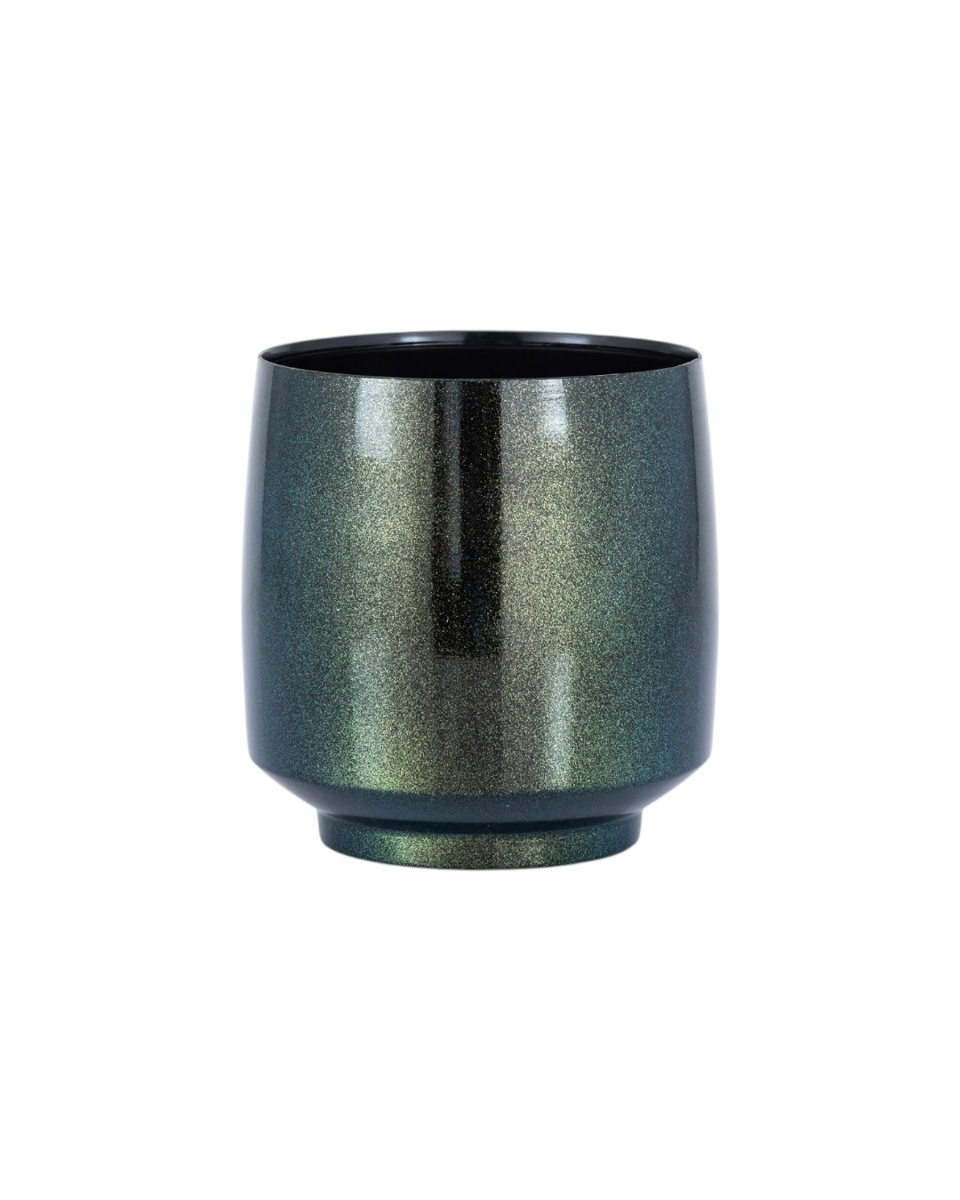 Tapered Base Sparkle Cylinder Pot