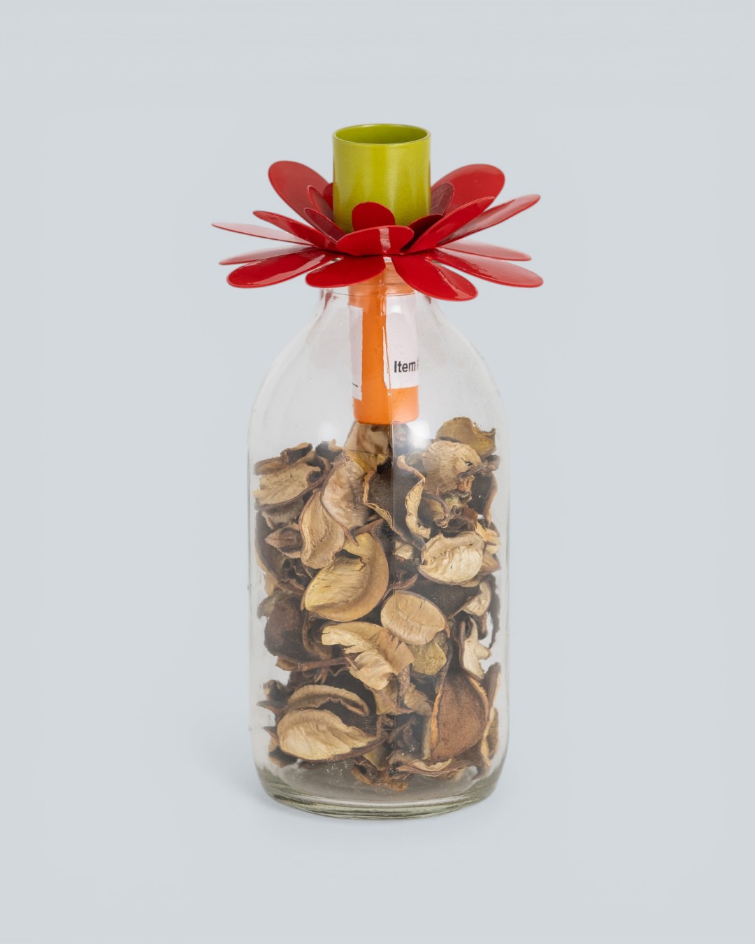 Playful Living Floral Crimson Red & Lime Holder