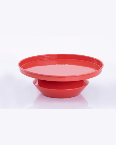 Round Cake Stand – Red