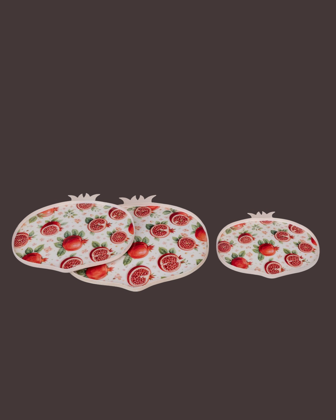 Fruity Affair "Pomegranate Harvest" Tray Set