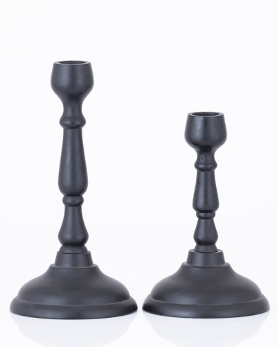 Classic Spindle Candlestick Pair