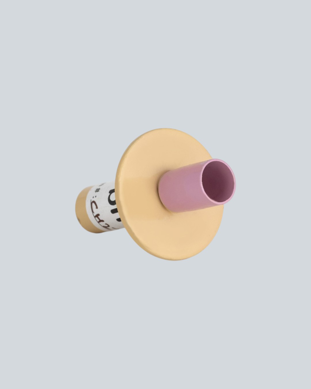 Playful Living Mauve Beige Candle Holder