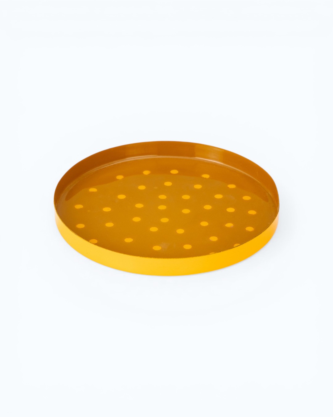 Playful Dots Sun-Kissed Yellow Tray