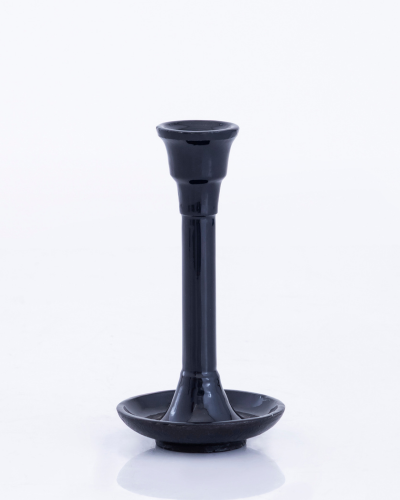 Black Classic Flared Candlestick