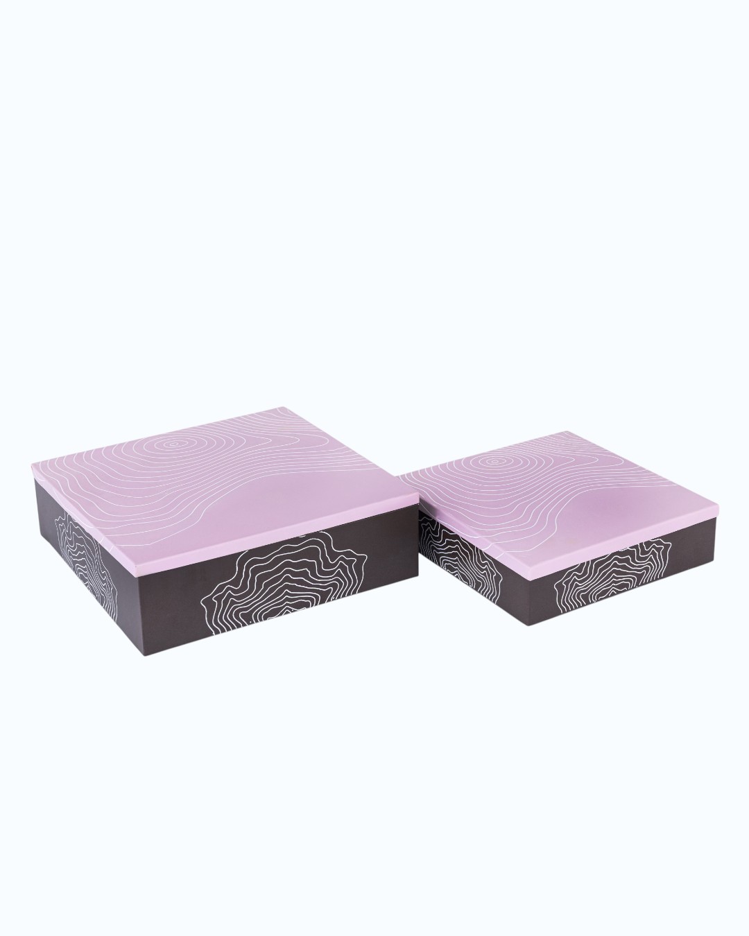 Lavender Horizon Topographic Boxes