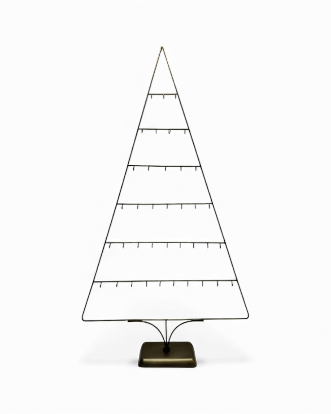 Wire Ornament Display Tree Stand