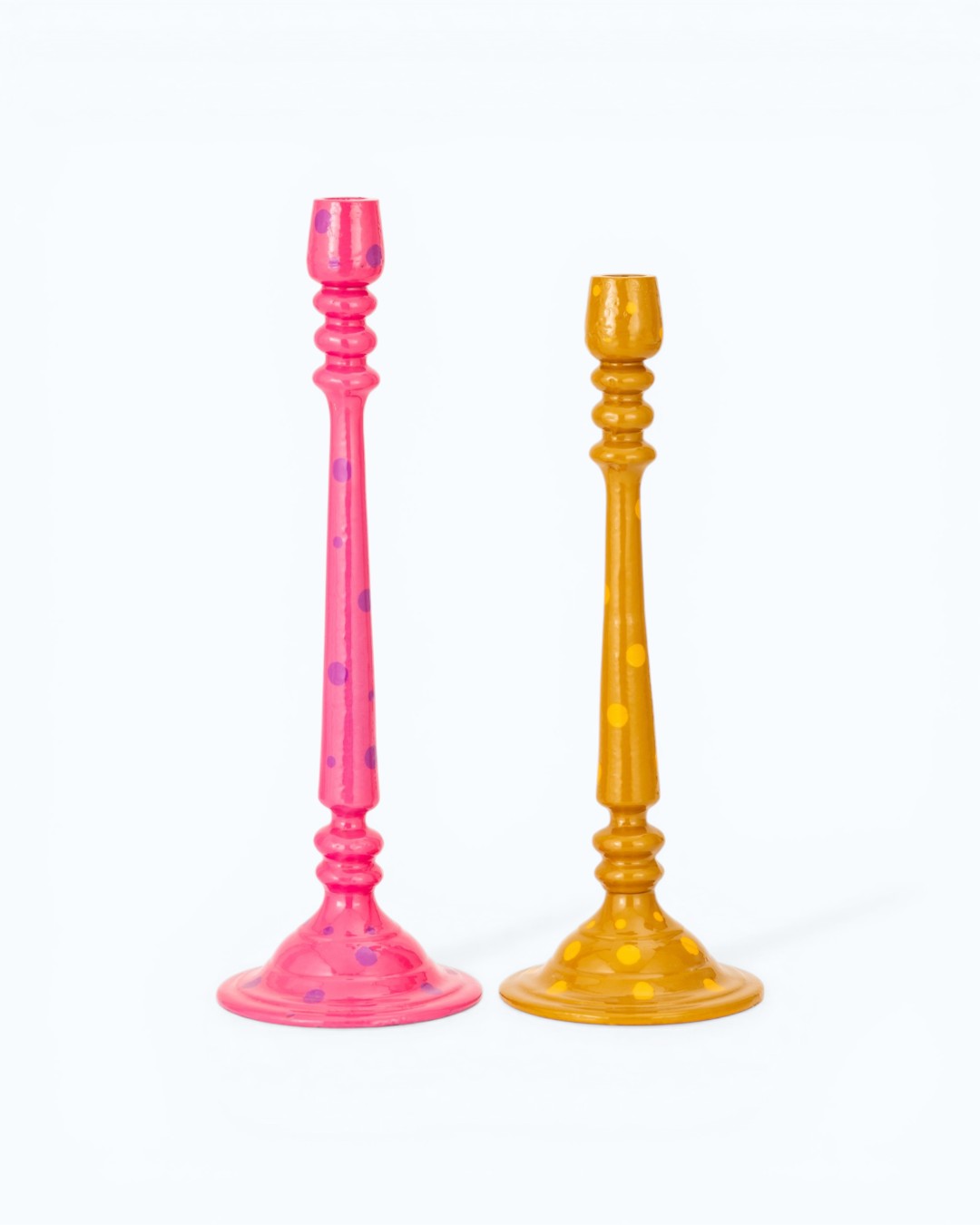 Playful Dots Candy Pink Taper