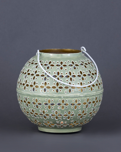 Round Cutwork Lantern