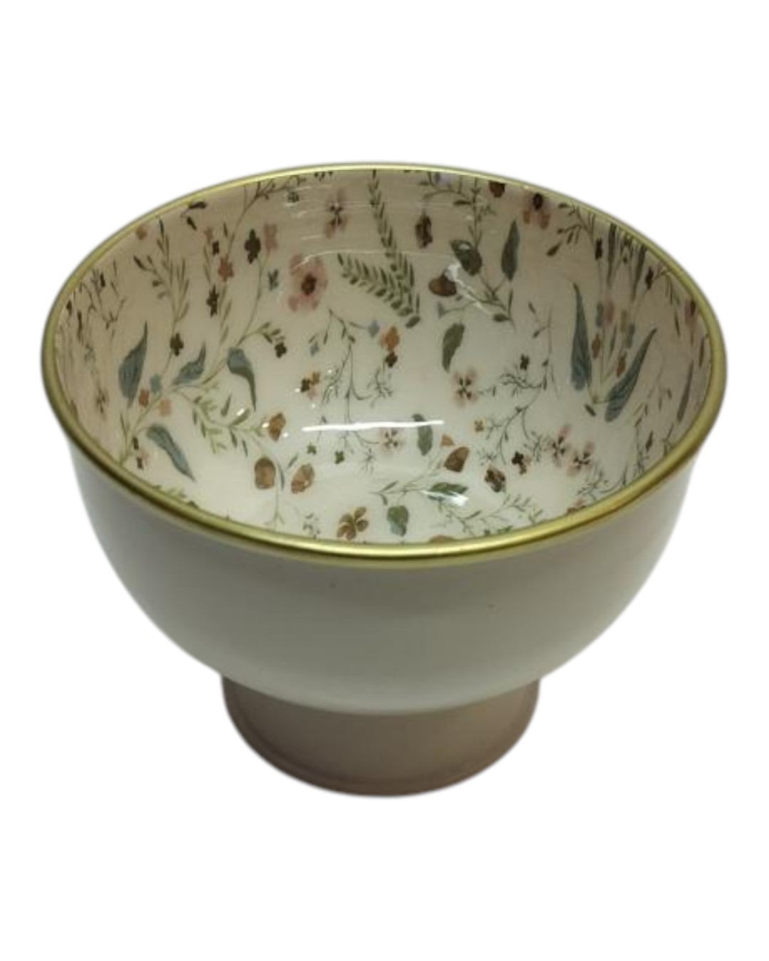 Botanical Meadows Pedestal Bowl