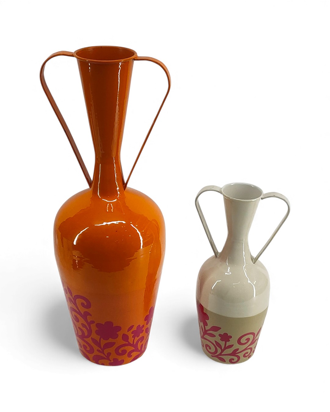 Scroll Amphora 'Celebration' Vases (Set of 2)
