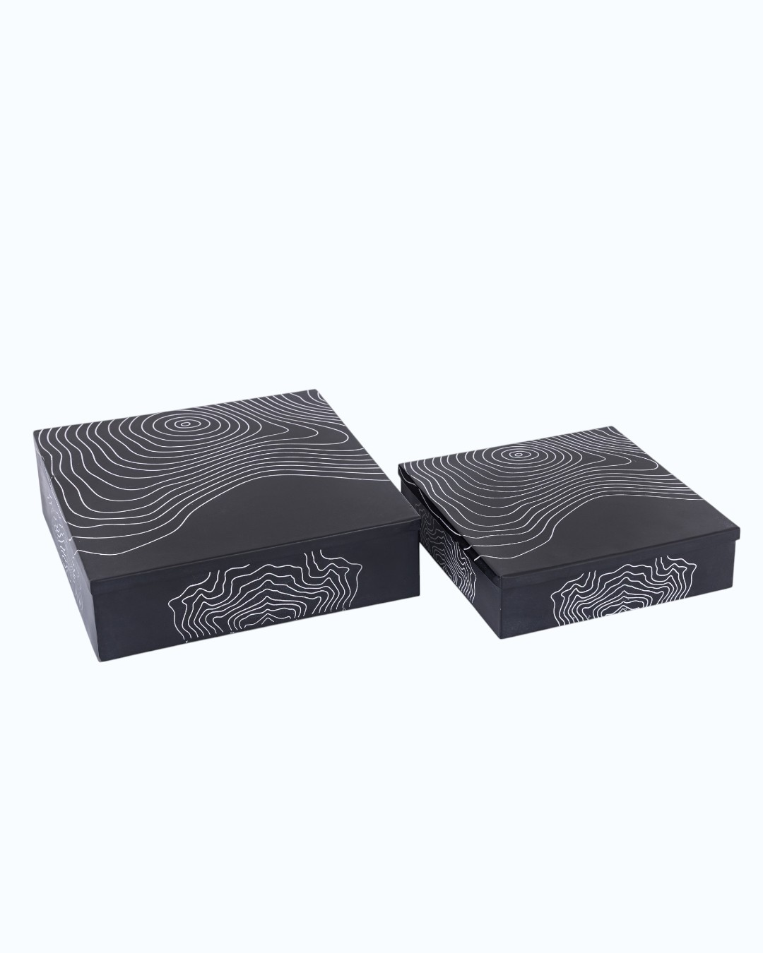 Midnight Contour Graphic Box Duo