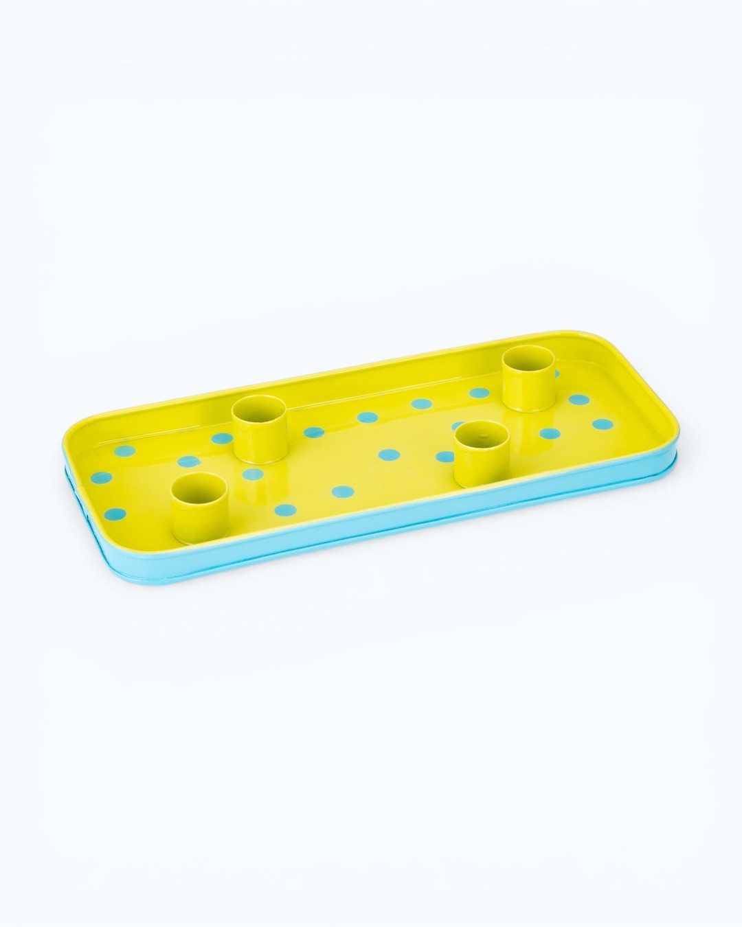 Playful Dots Four-Slot Candle Holder