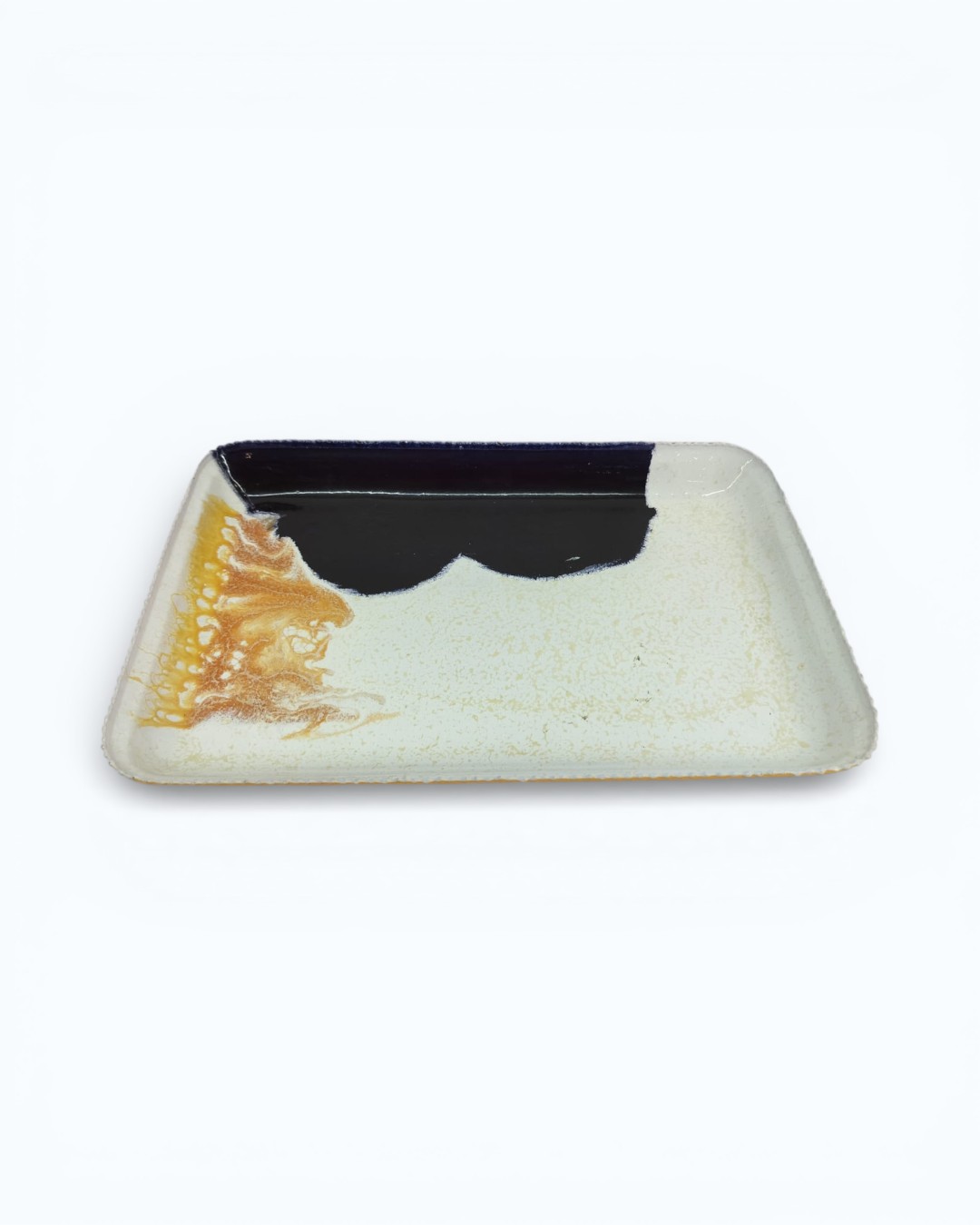 Molten Amber Sleek Linear Tray