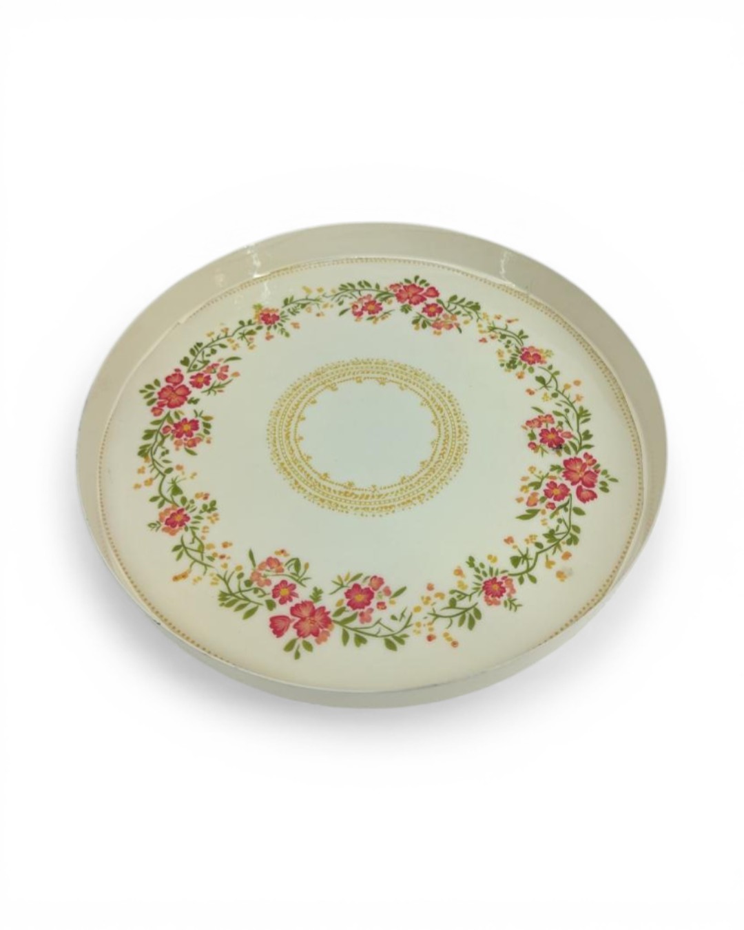 Poetic Romance Wildflower Garland Plate