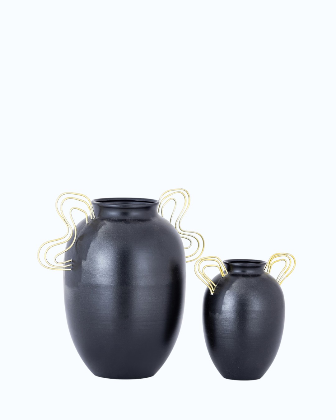 Modern Amphora with Wirework Handles