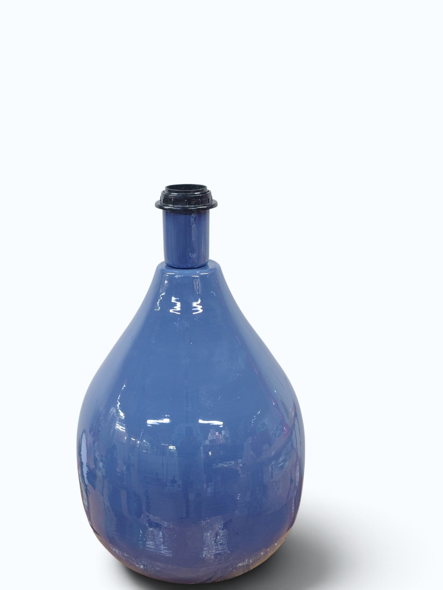 Deep Cobalt Blue Teardrop Base