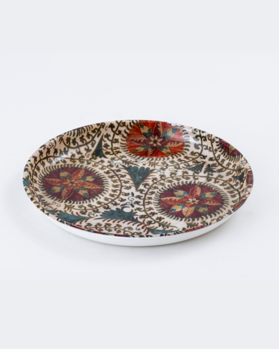 Decorative Plate with Folk Motifs