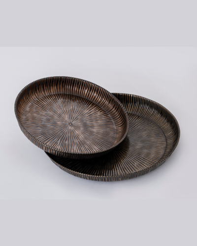 Radiant Sunburst Plate (Set of Two)