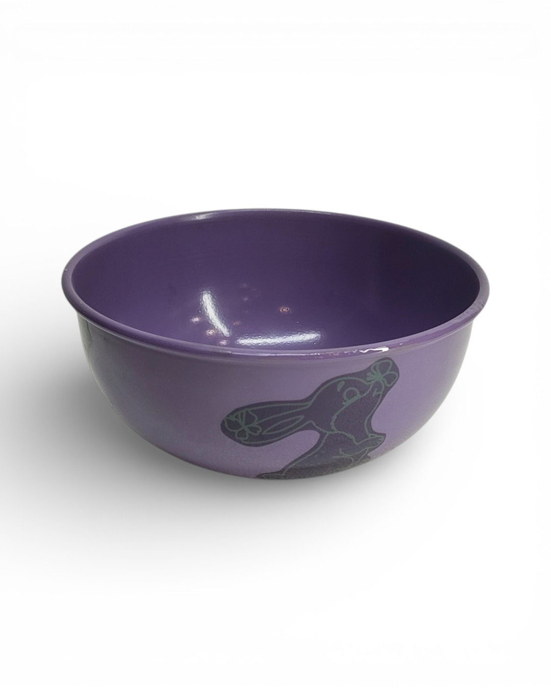Easter Joy Violet Bunny Bowl