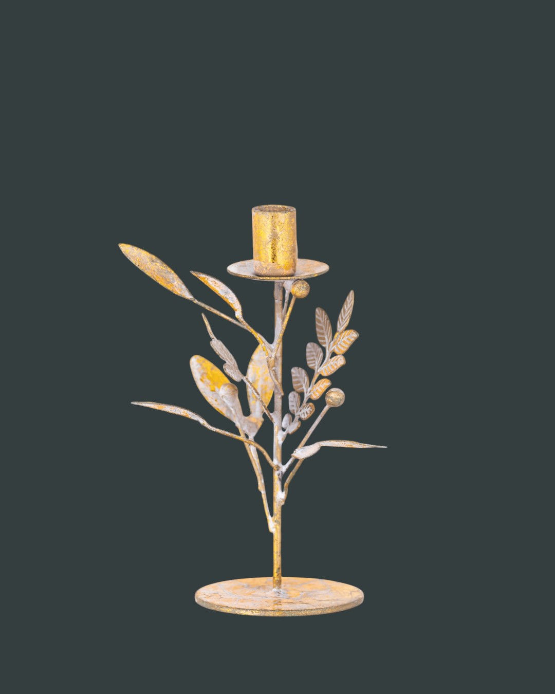 Multi-Taper Floral Wirework Garden Display