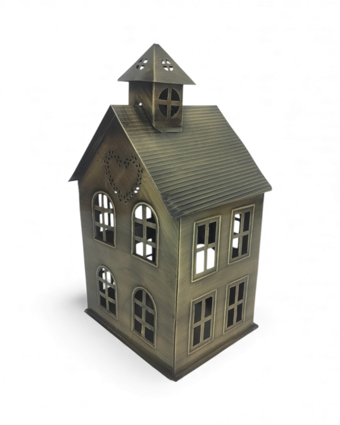 Vintage Brass Iron House Lantern