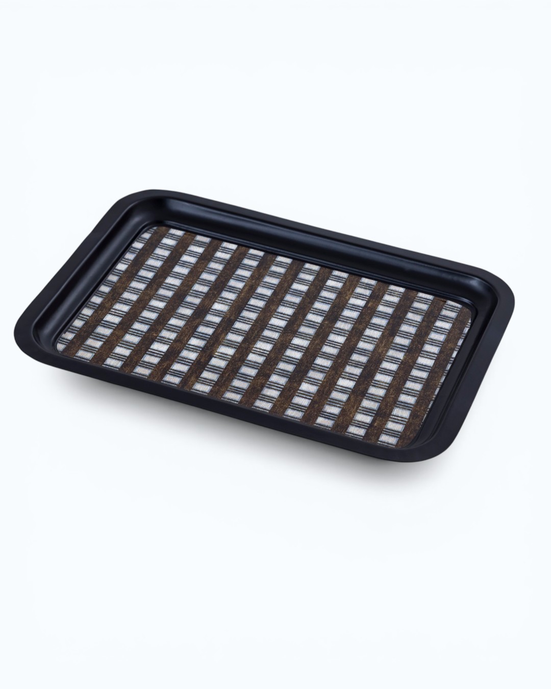 Modern Linear Plaid Utility Tray