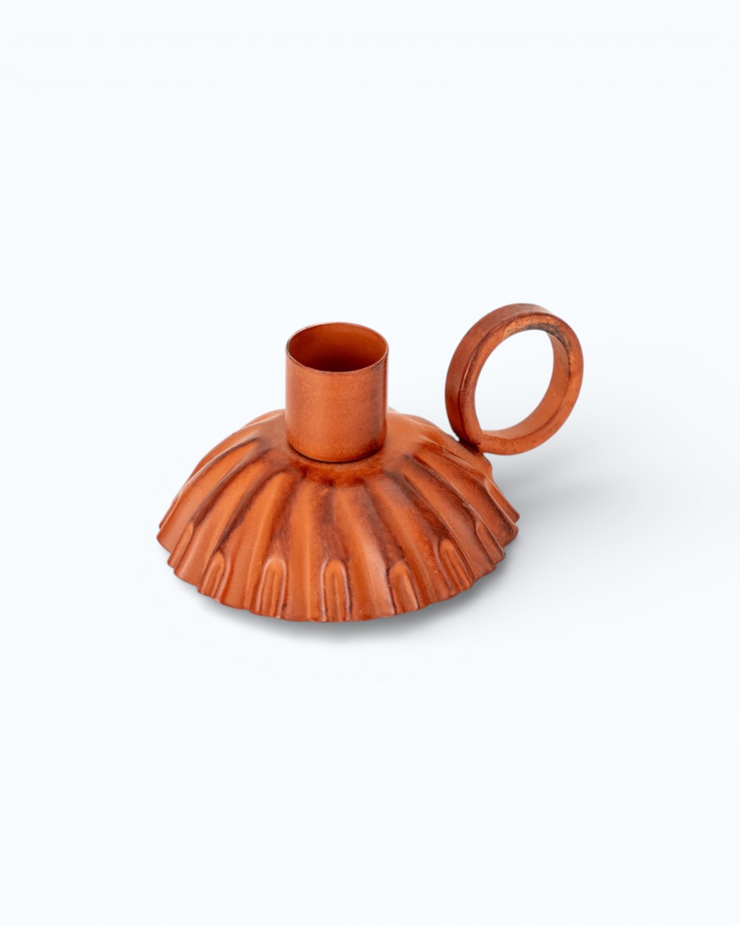 Scalloped Dome Chamberstick