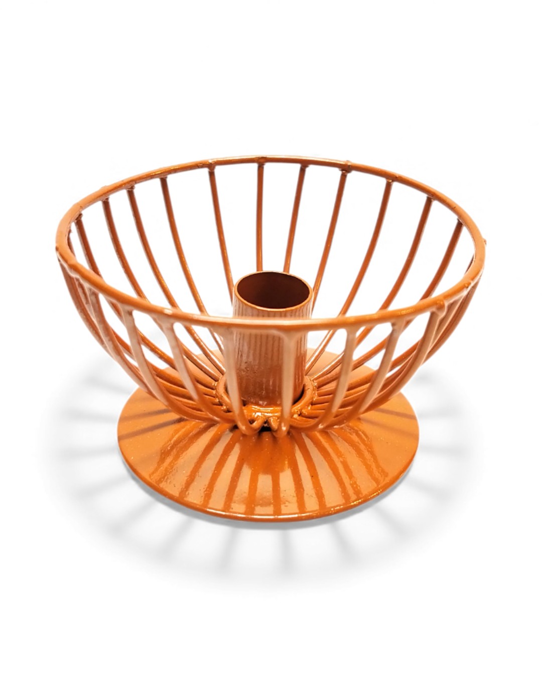 Modern Wire Basket Taper Holder