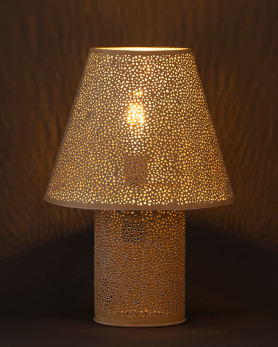 Desert Sand Perforated Lamp