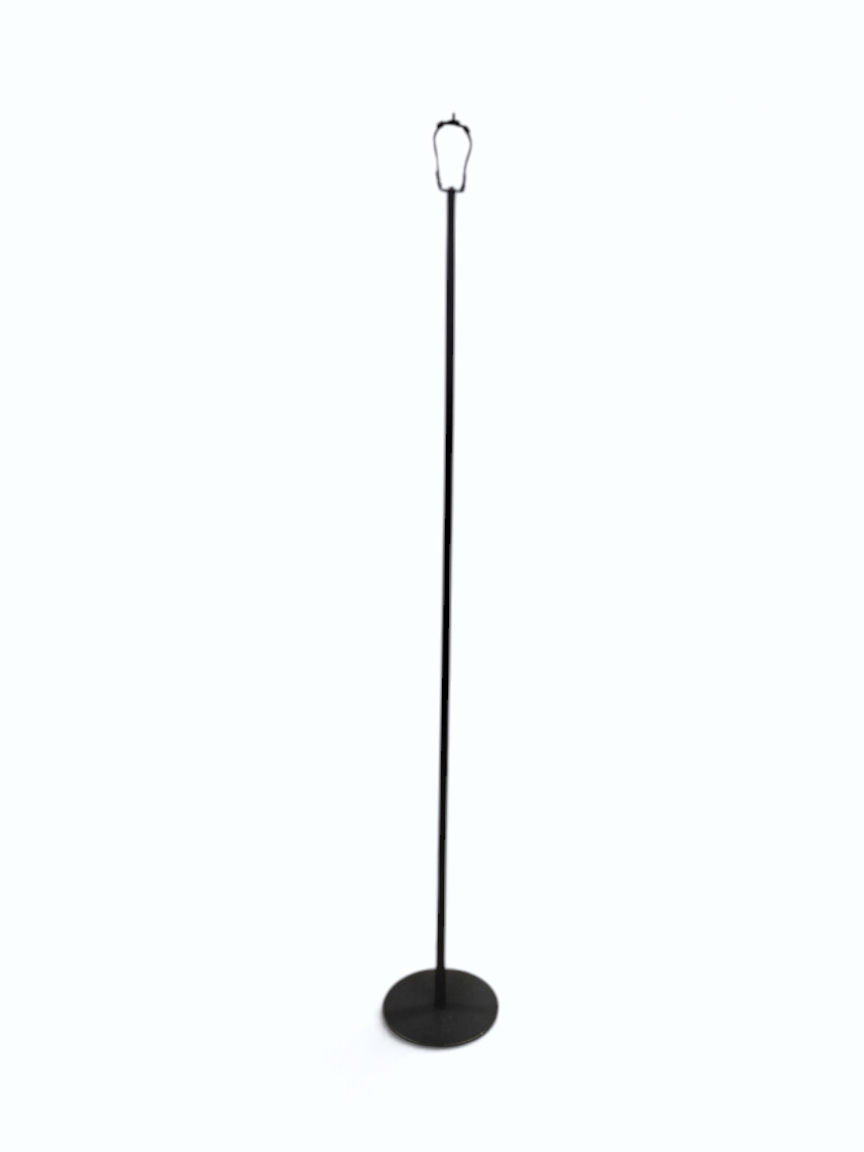 Matte Black Floor Lamp Base