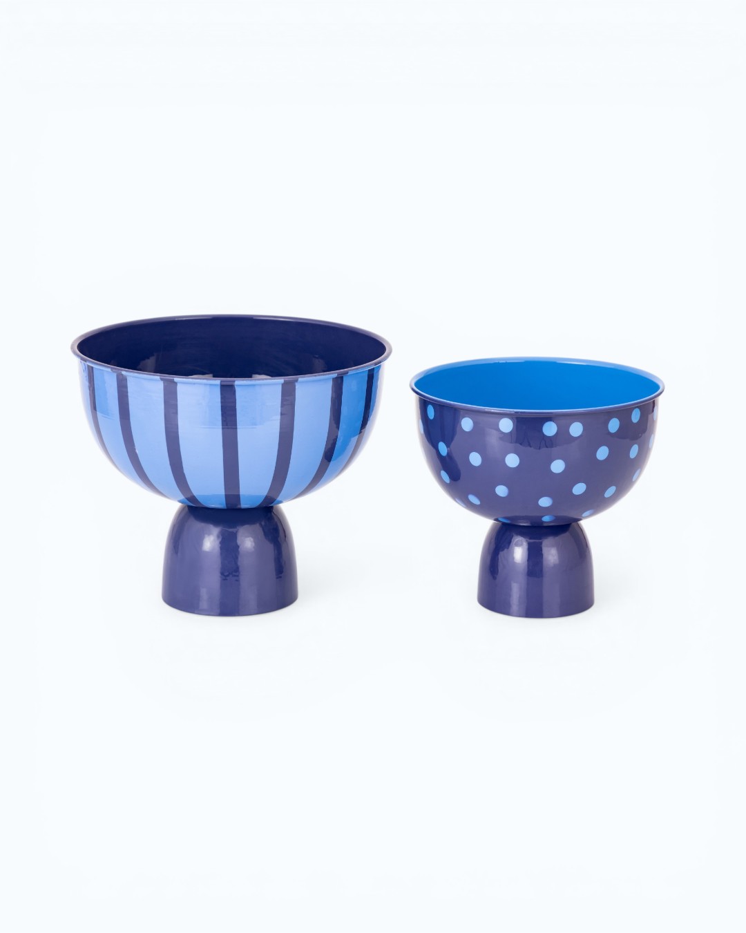 Joyful Stripes Azure Patterned Duo