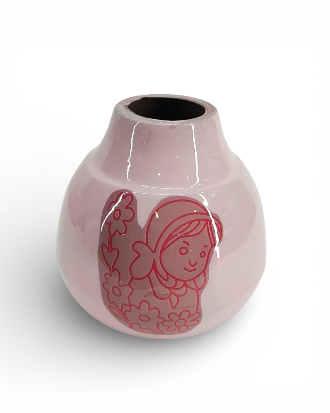 Easter Joy Garden Girl Vase