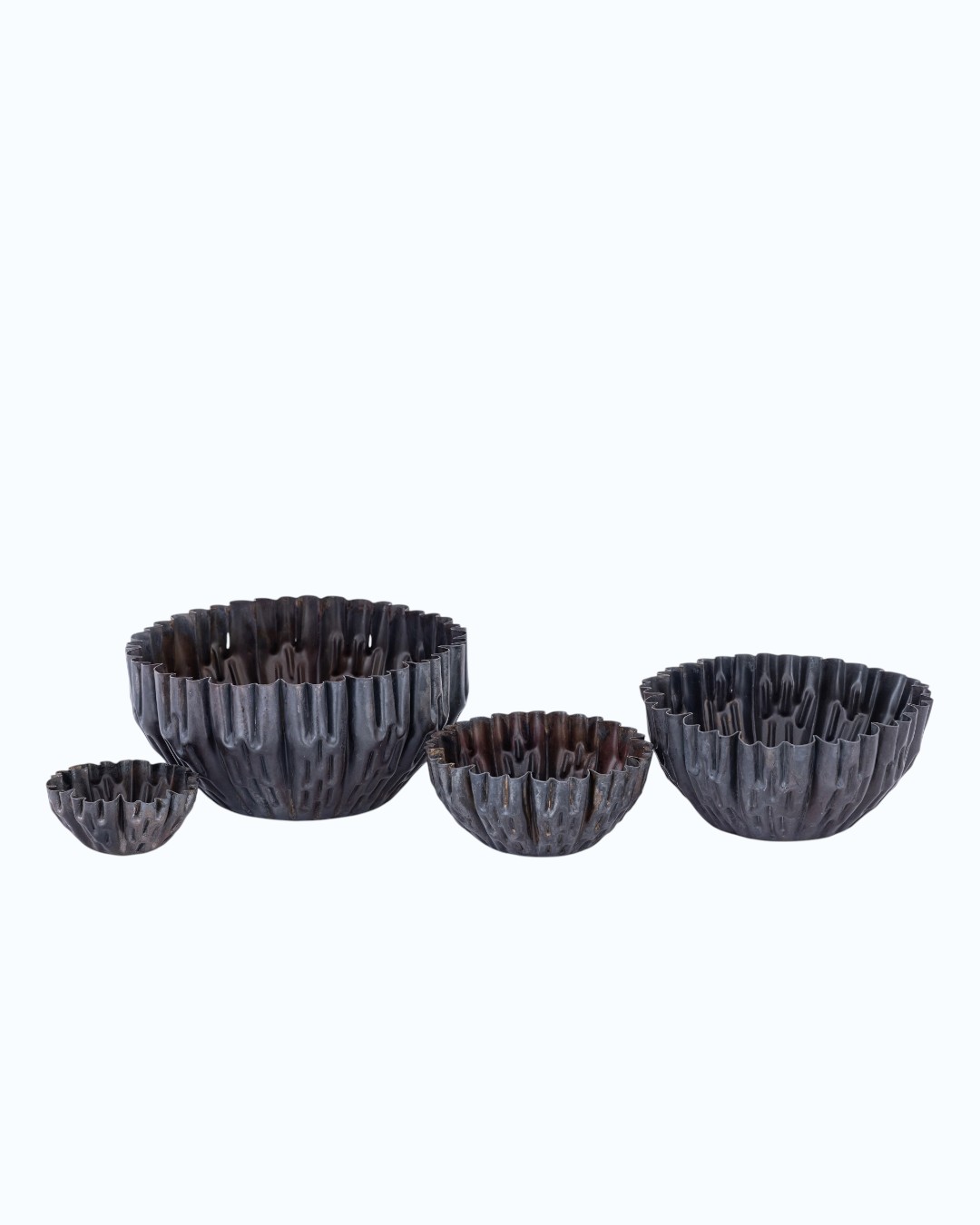 Fluted Deep Nested Bowls