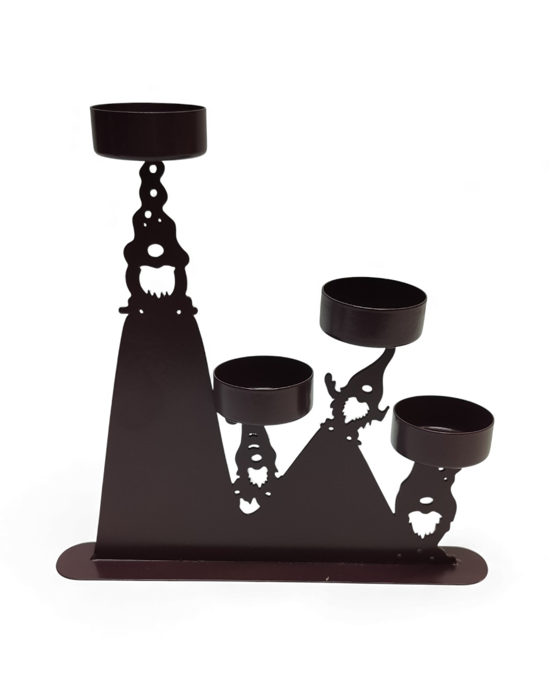 Tiered Gnome Mountain Tealight Stand