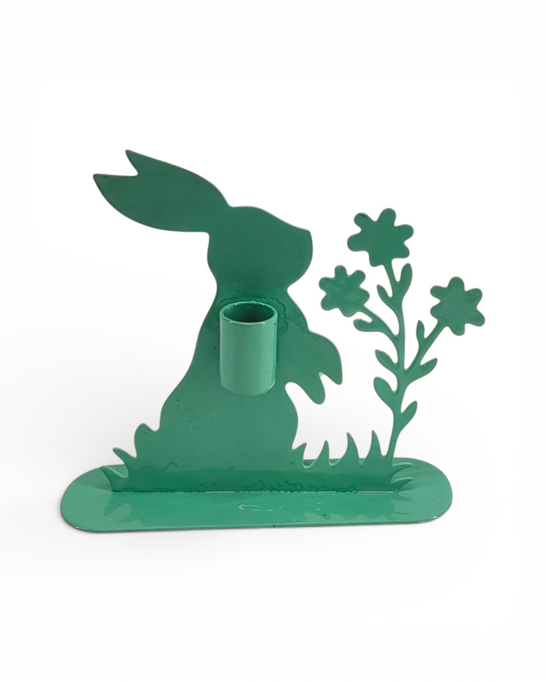 Easter Joy Garden Bunny Candle Holder