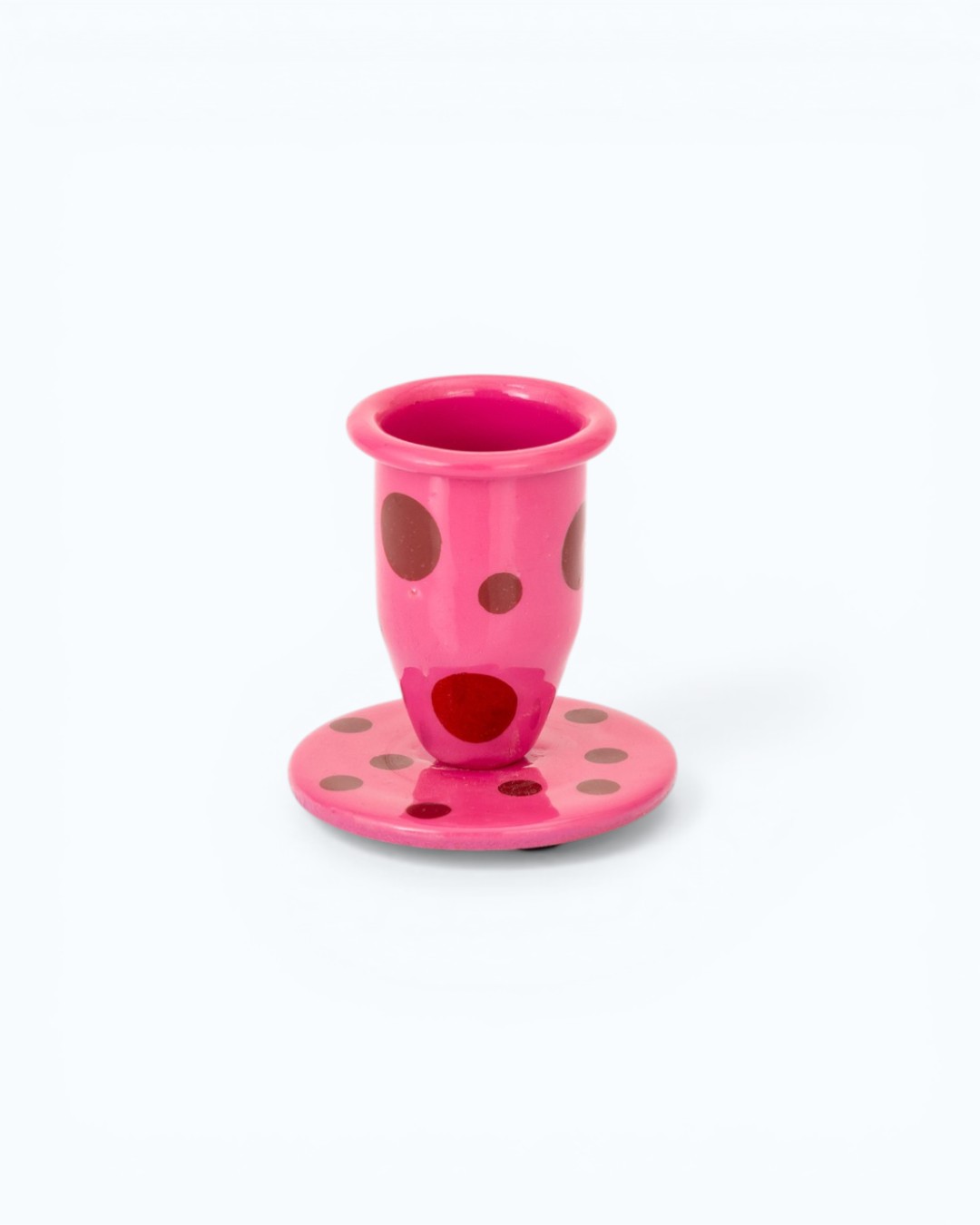 Playful Dots Pink Petite Cup