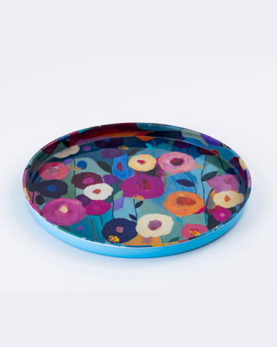 Decorative Plate – Floral Fantasy Design